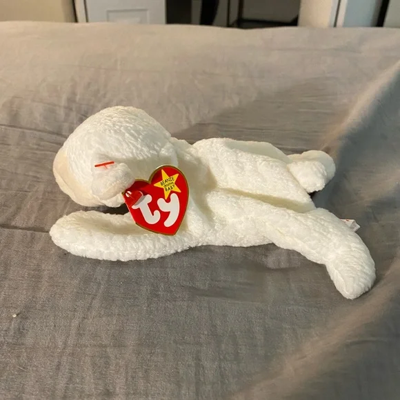 Vintage Fleece the lamb Beanie Baby #2 - Picture 2 of 4